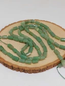 Bileklik Boy Yarım Dizi Aventurin Taşı 7x12mm (49946) (18CM UZUNLUĞUNDADIR) - 2