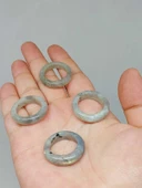 Labradorit Taşı Yüzük 6mm Kalınlığında (Standart Ölçü) (51502) thumbnail 1