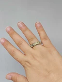 Yüzük Jasper Taşı 6mm Kalınlığında (Standart Ölçü) (51504) - 4