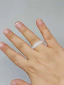 Kristal Kuvars Taşı Yüzük 6mm Kalınlığında (Standart Ölçü) (51508) thumbnail 4