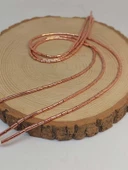 Bileklik Boy Hematit Taşı Yarım Dizi 2*4mm (48158) (18CM UZUNLUĞUNDADIR) - 3