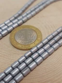 Bileklik Boy Hematit Taşı Yarım Dizi 4*5.5mm (48132) (18CM UZUNLUĞUNDADIR) - 2