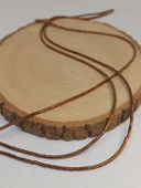 Bileklik Boy Hematit Taşı Yarım Dizi 2*4mm (48156) (18CM UZUNLUĞUNDADIR) thumbnail 3