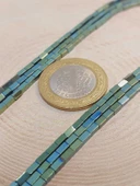 Bileklik Boy Hematit Taşı Dizi 2*4mm (49666) Yarım Dizi (17CM UZUNLUĞUNDADIR) - 2