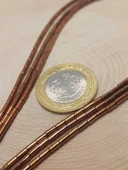 Bileklik Boy Hematit Taşı Yarım Dizi 2*4mm (48156) (18CM UZUNLUĞUNDADIR) thumbnail 2