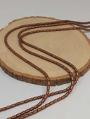 Bileklik Boy Hematit Taşı Yarım Dizi 4*5.5mm (48142) (18CM UZUNLUĞUNDADIR) - 3