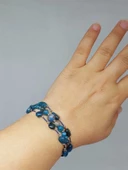 Apatit Taşı Tasarım Bileklik (51574) - 1