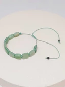 Aventurin Taşı Makrome Tasarım Bileklik (51586) thumbnail 7