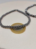 Hematit Tasarım Unisex Bileklik (3lü Set) (51572) thumbnail 4