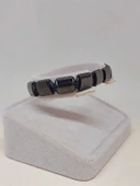 Hematit Taşı Makrome Tasarım Bileklik (51588) - 5