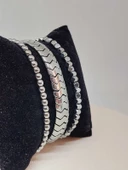 Hematit Tasarım Unisex Bileklik (3lü Set) (51570) thumbnail 3