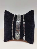 Hematit Tasarım Unisex Bileklik (3lü Set) (51572) thumbnail 3