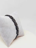 Hematit Taşı Makrome Tasarım Bileklik (51588) - 4