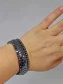 Hematit Tasarım Unisex Bileklik (3lü Set) (51572) thumbnail 1