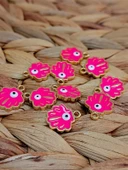 Altın Kaplama Fuşya İstiridye Aparat/2 adet (51828) thumbnail 3