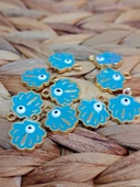 Altın Kaplama Turkuaz İstiridye Aparat/2 adet (51826) - 3