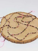 Turmalin Taşı Faset Kesim 3mm Dizi (51934) thumbnail 3