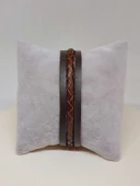 Deri Otantik Erkek Bileklik (51986) - 1