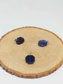 Sodalit Taşı Sekizgen Kolye Ucu (51948) thumbnail 3