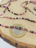 Turmalin Taşı Faset Kesim 3mm Dizi (51934) thumbnail 2