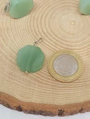 Aventurin Taşı Sekizgen Kolye Ucu (51946) thumbnail 2