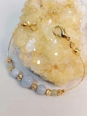 Akuamarin Taşı Tasarım Bileklik (52076) thumbnail 4