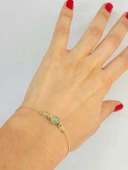 Florit Taşı Tasarım Bileklik (52056) - 3