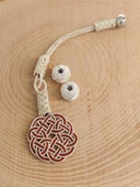 Bakır El İşi Kazaz Püskül & 2 Habbeli Takım (52028) thumbnail 2