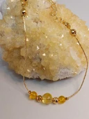 Sitrin Taşı Tasarım Bileklik (52106) thumbnail 3