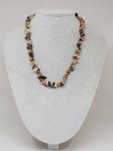 Rodonit Taşı Küçük Taşlar Kolye (52176) thumbnail 1