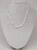 Kristal Kuvars Taşı Küçük Taşlar Kolye (52170) thumbnail 1