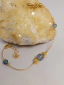 Topaz Taşı Tasarım Bileklik (52094) - 4