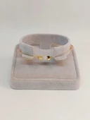 Pembe Kuvars Taşı Tasarım Bileklik (52046) thumbnail 3