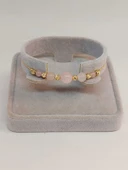 Pembe Kuvars Taşı Tasarım Bileklik (52044) thumbnail 3