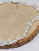 Kristal Kuvars Taşı Küçük Taşlar Kolye (52170) thumbnail 2