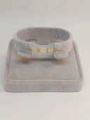 Pembe Kuvars Taşı Tasarım Bileklik (52042) thumbnail 3