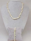 Ay Taşı Küçük Taşlar Kolye & Bileklik Seti (52160) - 1