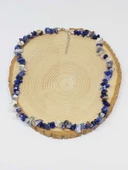 Sodalit Taşı Küçük Taşlar Kolye (52164) thumbnail 3