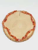 Akik Taşı Küçük Taşlar Kolye (52212) - 3