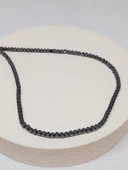 Hematit Taşı Şekilli 3.5*3.5mm Dizi (52326) - 3