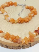 Akik Taşı Küçük Taşlar Kolye & Bileklik Seti (52244) thumbnail 2