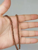 Hematit Taşı 3.5*4mm Dizi (52328) - 1