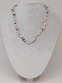 Rutil Kuvars (Melek Saçı) Taşı Küçük Taşlar Kolye (52224) thumbnail 1