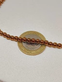 Hematit Taşı 3.5*4mm Dizi (52328) - 3