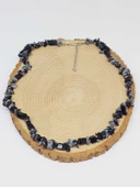 Obsidyen Taşı Küçük Taşlar Kolye (52260) thumbnail 3