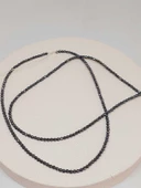 Hematit Taşı Faset Kesim 3mm Dizi (52426) thumbnail 3