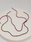 Hematit Taşı Faset Kesim 3mm Dizi (52432) - 3