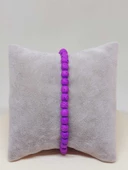 Lav Taşı Mor Renk Bileklik 6mm (52380) thumbnail 1