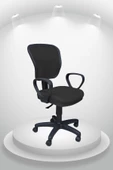 ABC EV Porziyon Depar Ofis Büro Öğrenci Çalışma Koltuğu - Siyah - 1