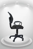 ABC EV Porziyon Depar Ofis Büro Öğrenci Çalışma Koltuğu - Siyah - 3